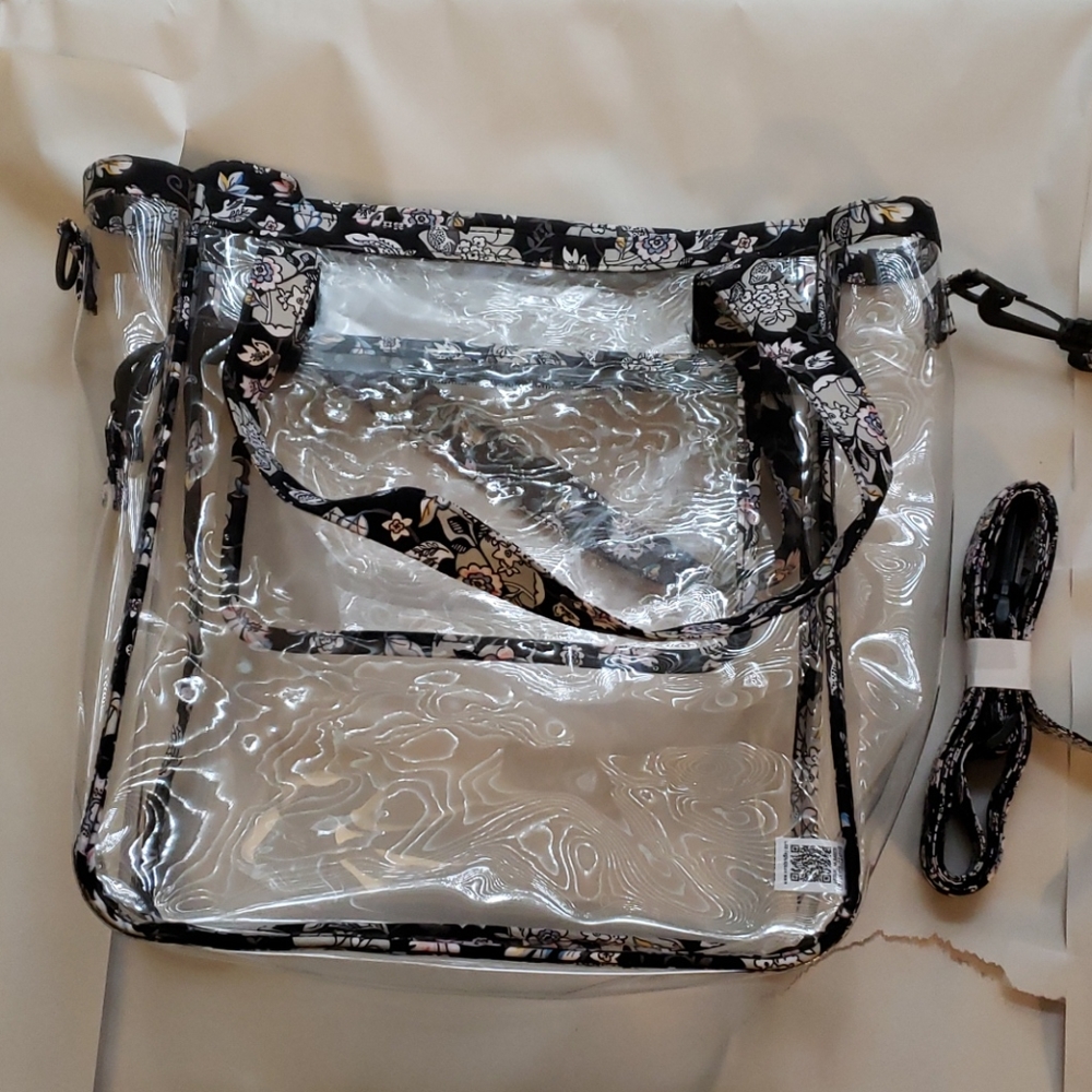 Vera Bradley Clear Stadium Tote